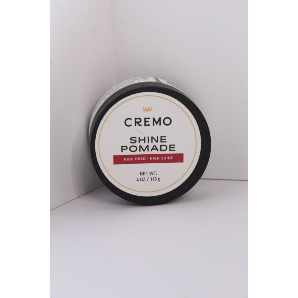 Cremo Shine Pomade High‎ Hold 4 oz. Classic Definition Slick Syles New Unopened